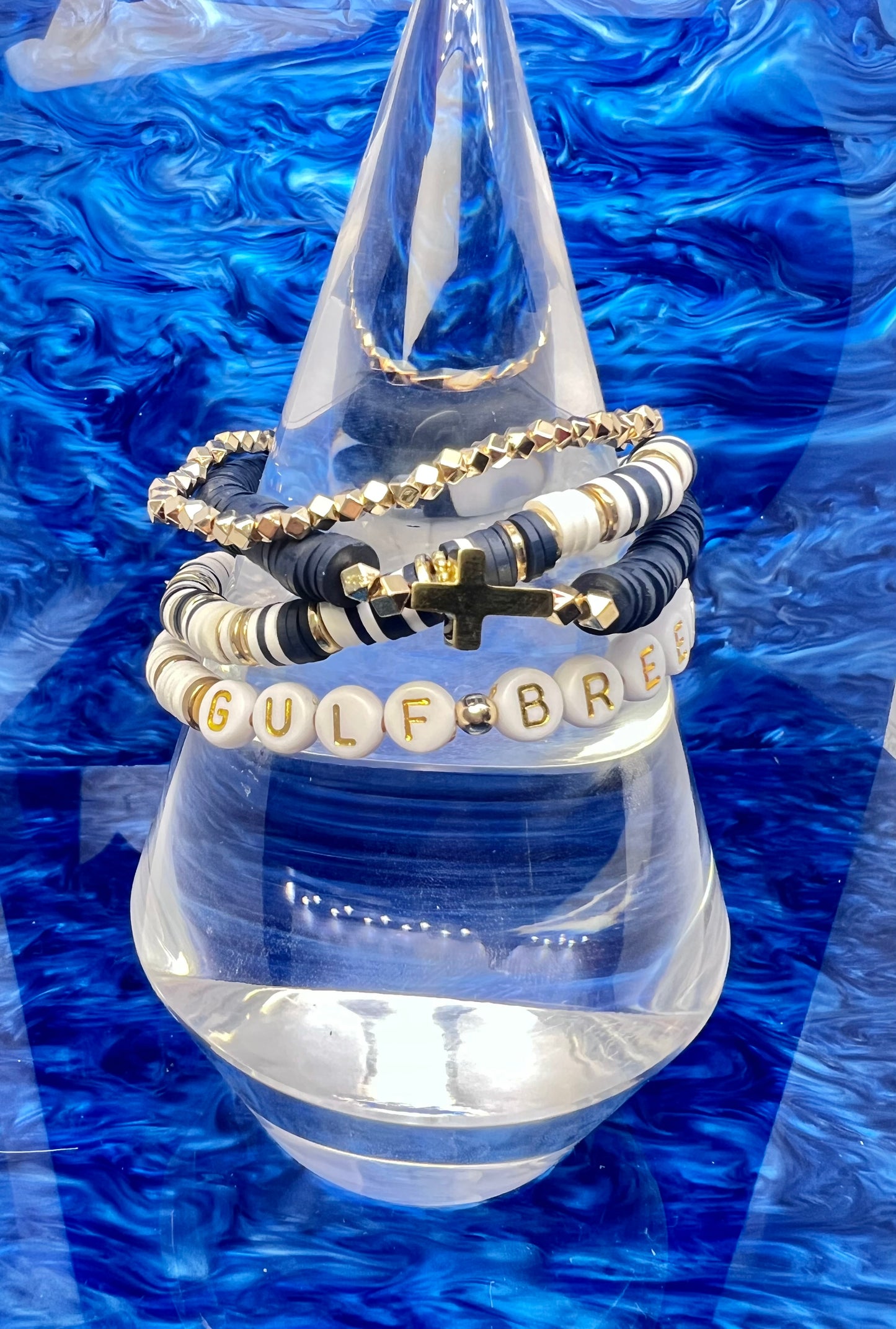 Gulf breeze bracelet stack
