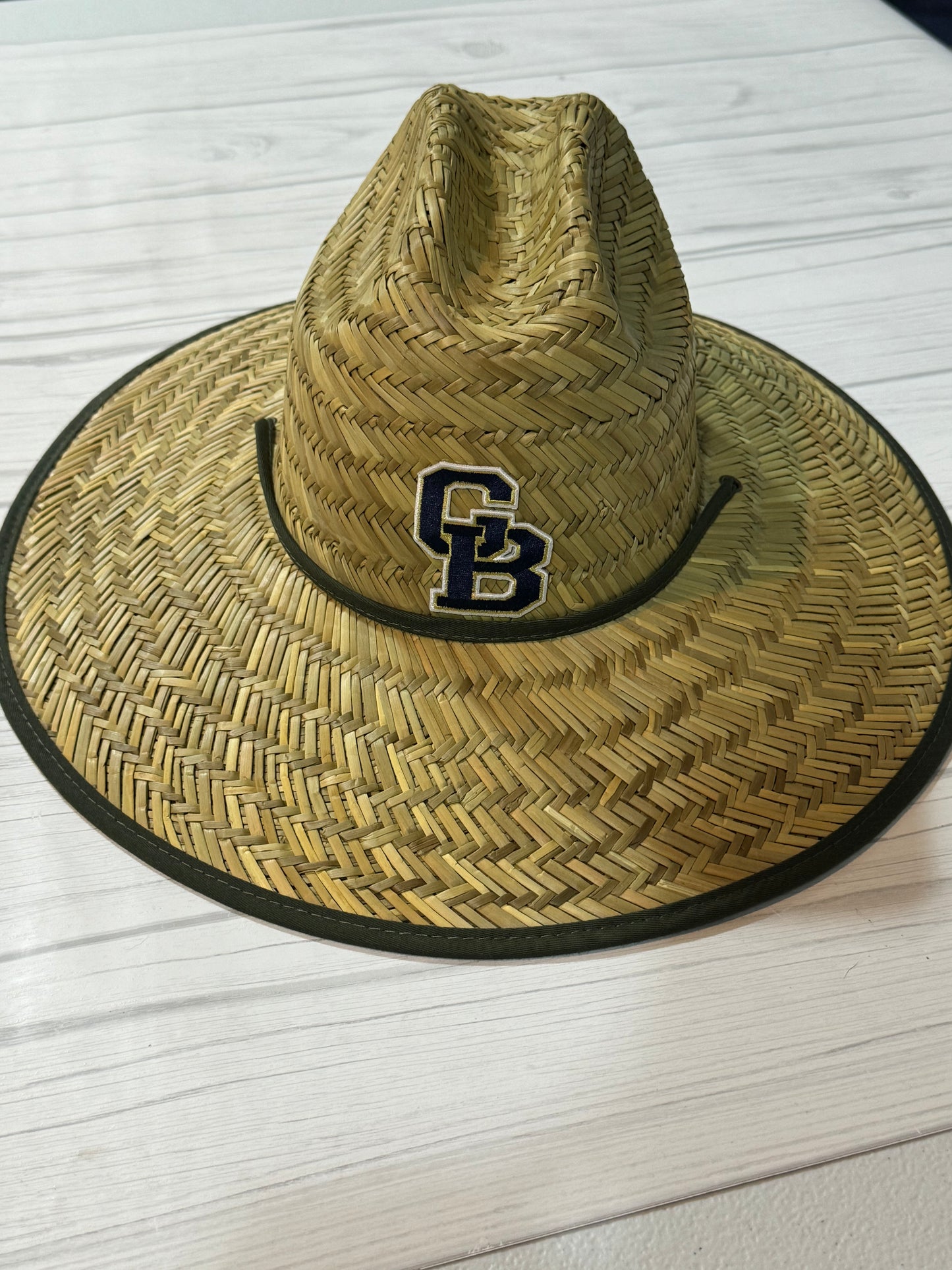 Straw Lifeguard Hat