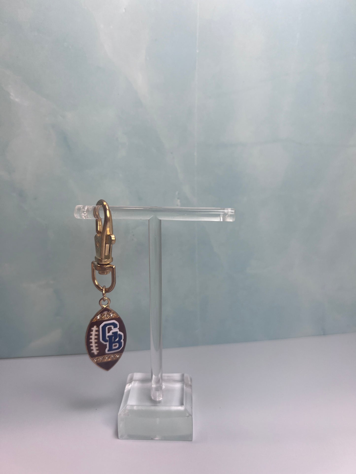 Football keychain ￼