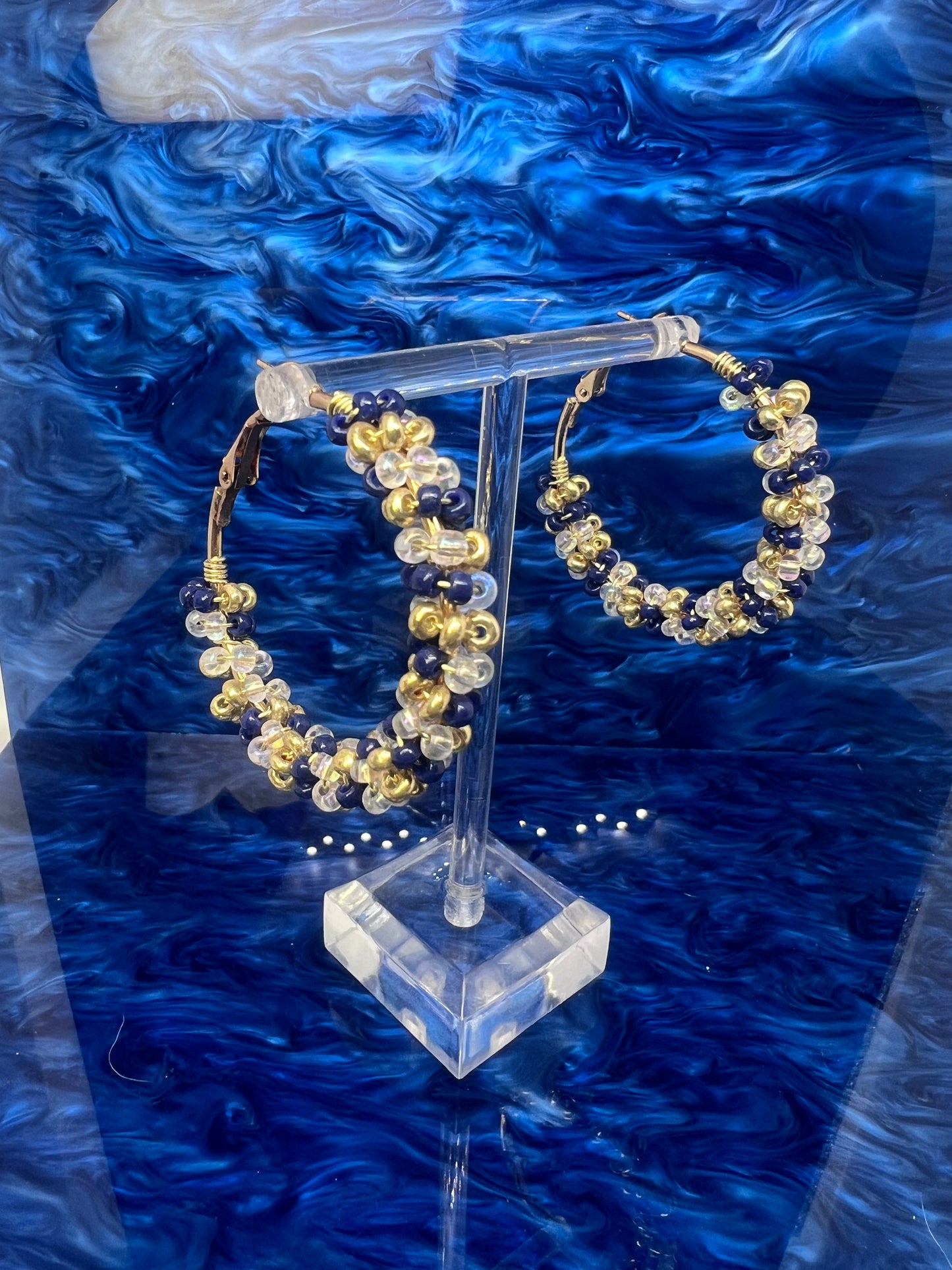 BGW beaded earrings