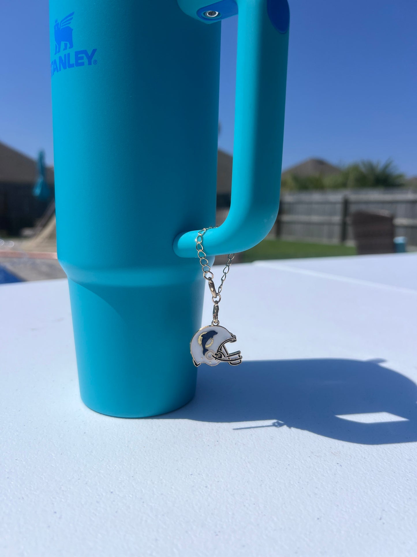 Stanley helmet keychain