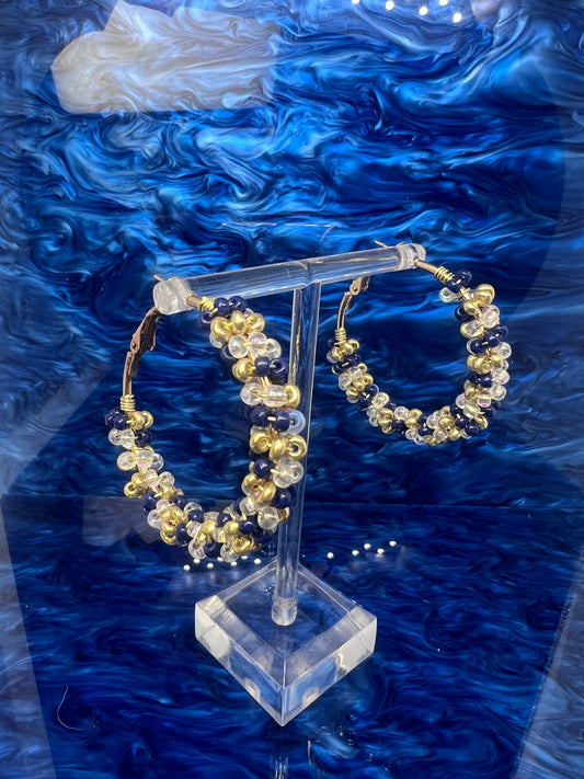 BGW beaded earrings
